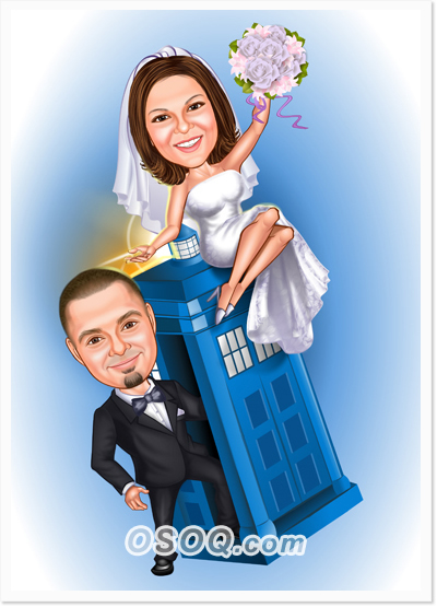 Funny Wedding Caricatures
