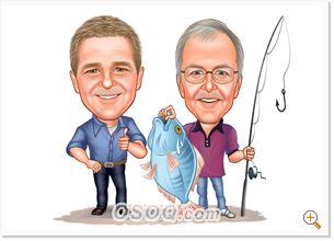 Fishing Cartoon