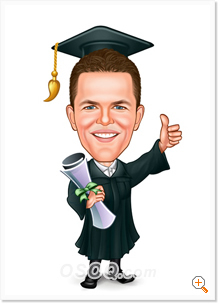 Graduate Caricature