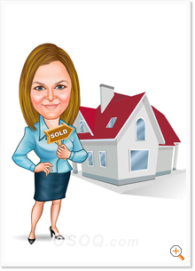 Real Estate Agent Woman