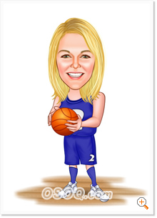 basketball player girl