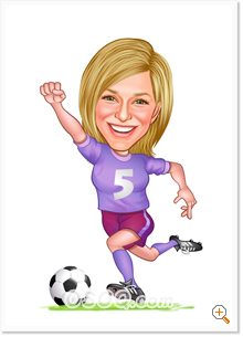 soccer player girl
