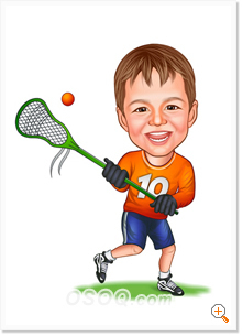 Lacrosse Player