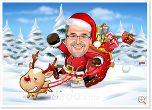 Christmas Caricature