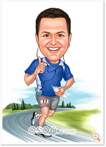 Sports Caricature
