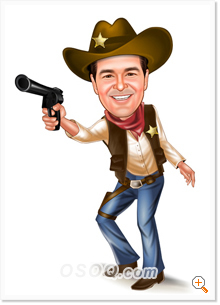 Boy Caricature