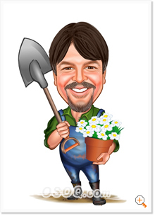 Profession Caricature
