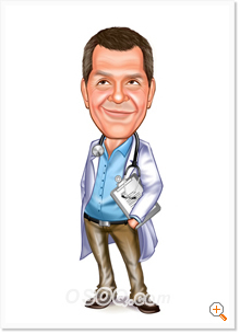 Doctor Caricature