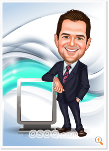 Businessman Caricature
