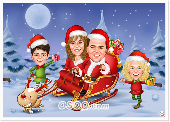 Christmas Eve Sleigh