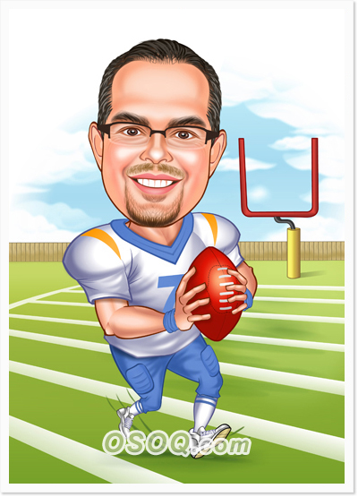 Football Caricatures