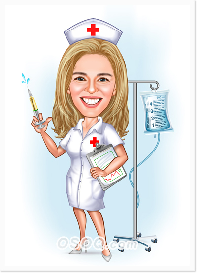 Nurse Caricatures