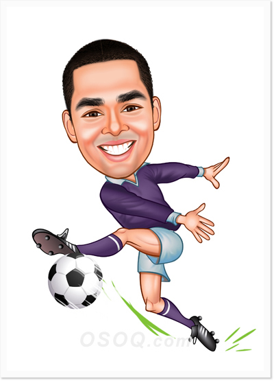 World Cup Soccer Caricatures