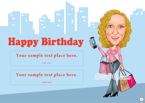 Girl Birthday Card Design