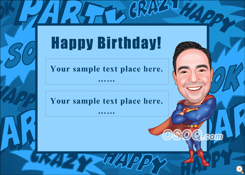Boy Happy Birthday Card Design