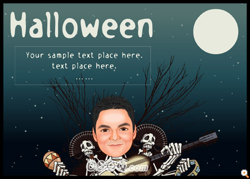 Halloween Card Design