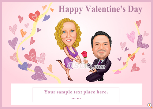 Valentines Day Card Design