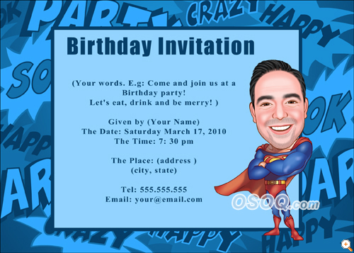 Invitation Design For Birthday