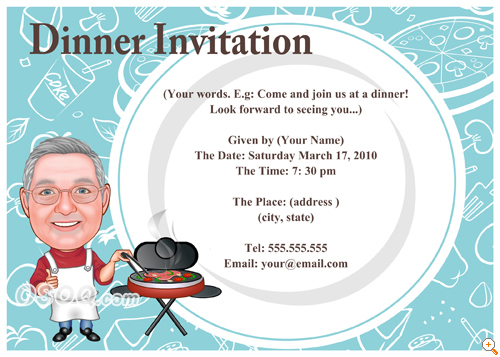 Invitation For Barbecue Party