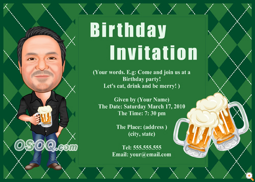 Happy Birthday Party Invitation