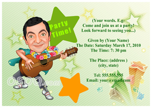 invitations for party