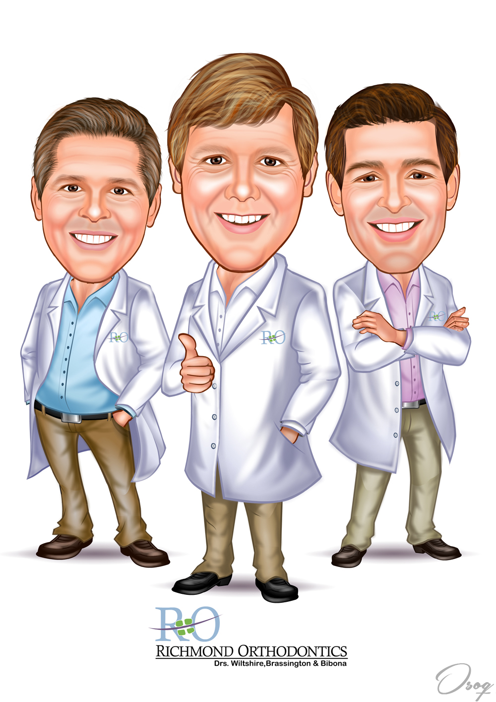 Personalized Doctor Caricature
