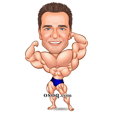 Arnold Schwarzenegger Cartoon