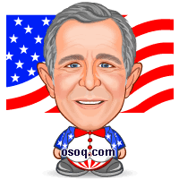 Bush USA Cartoon