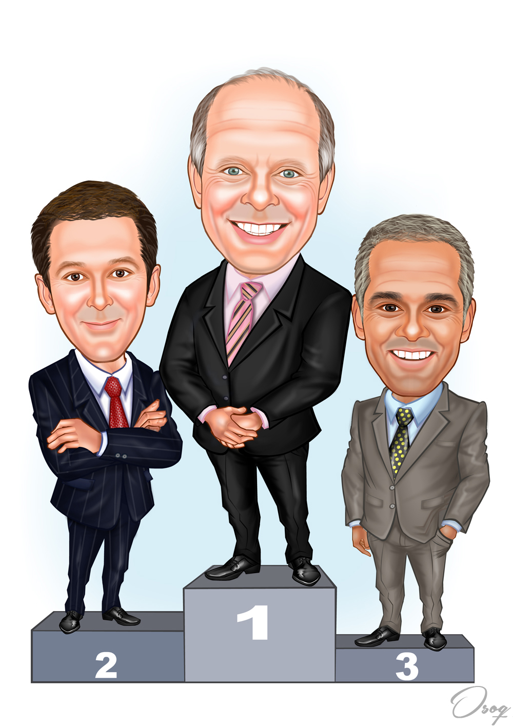 Custom Prize Caricatures