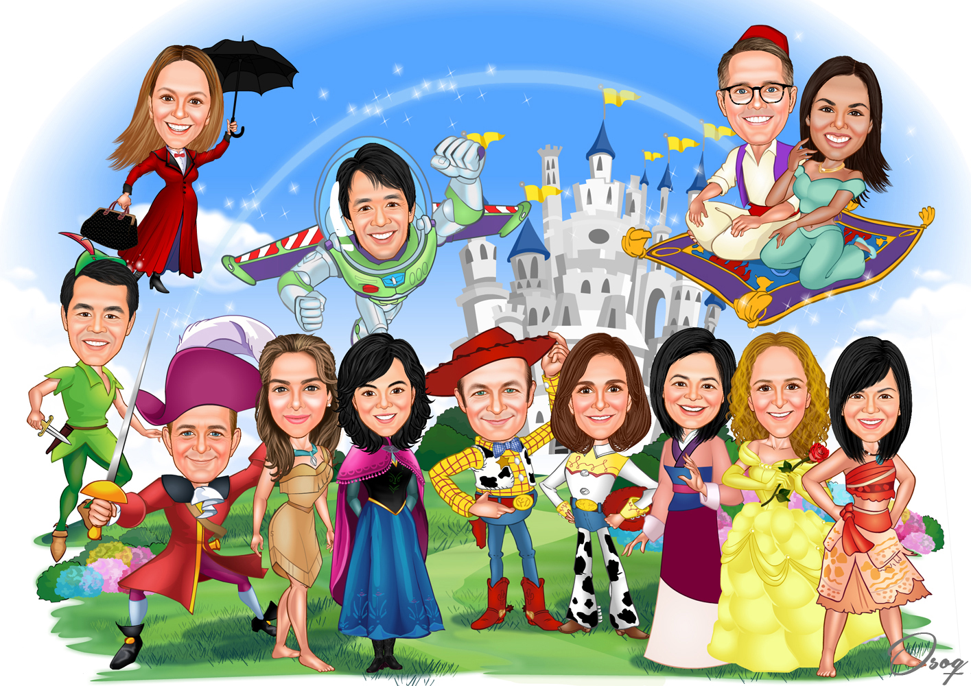Custom Disney Characters