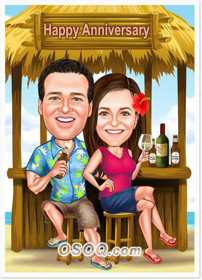 Anniversary Caricatures
