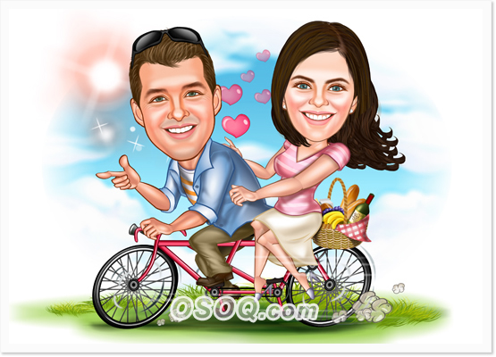 Anniversary Caricature