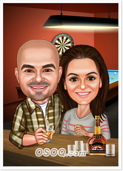 Anniversary Caricature