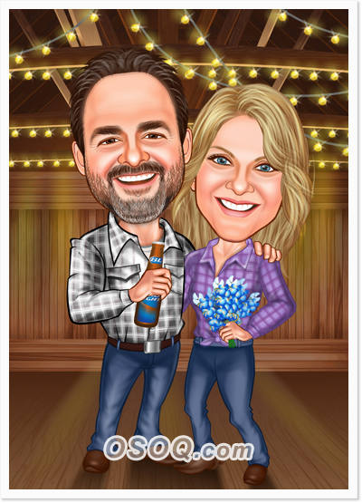 Anniversary Caricatures