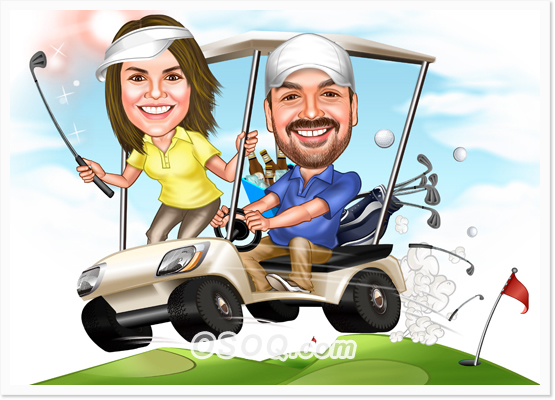 Anniversary Caricatures