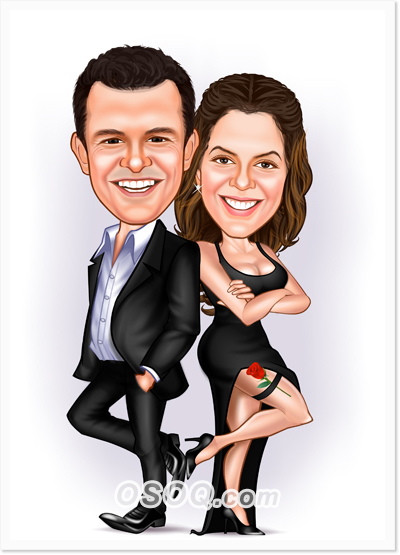 Anniversary Caricatures
