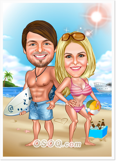 Anniversary Caricatures