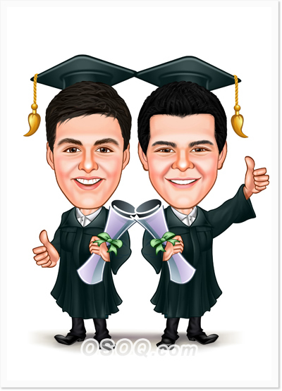Friends Caricatures