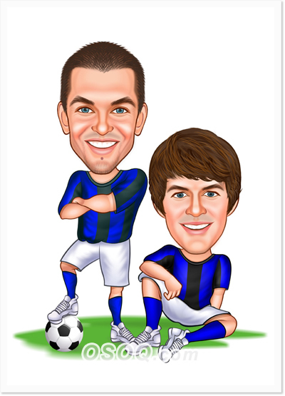 New Friends Caricatures