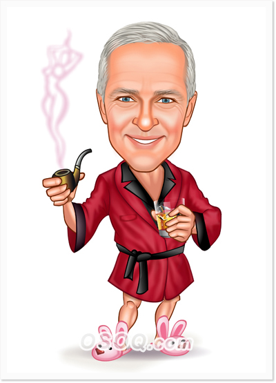 Playboy Caricature