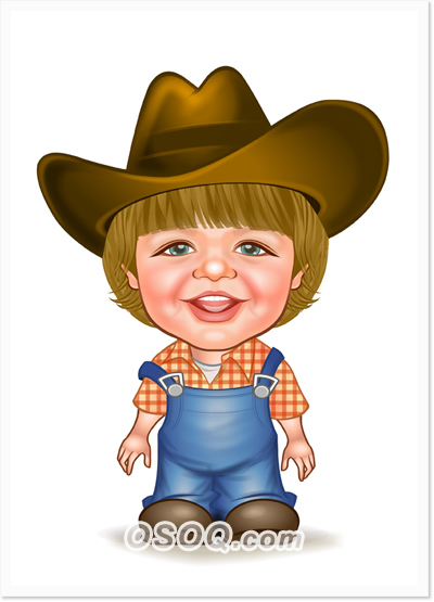 Baby Boy Caricatures