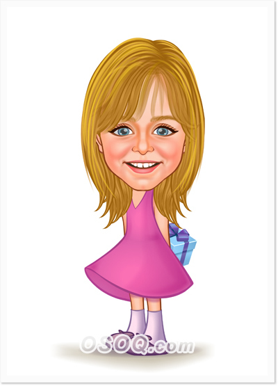 Kids Childhood Caricature