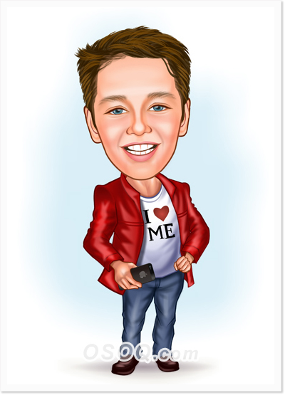 Grow Up Caricature