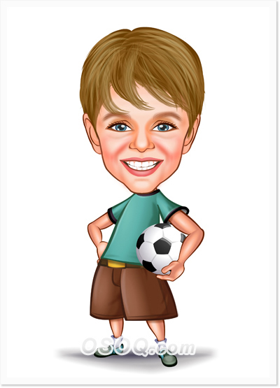 Little Boy Caricature