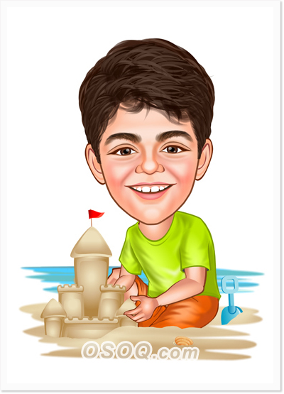 Sandcastle Caricatures