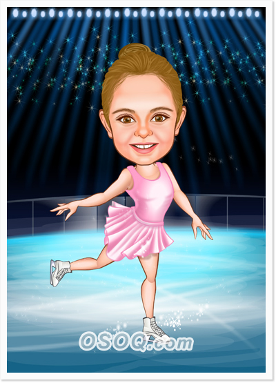 Skate Caricature