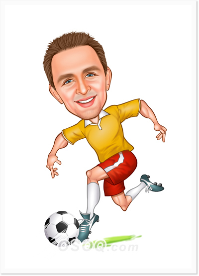 Soccer Player Clip Art