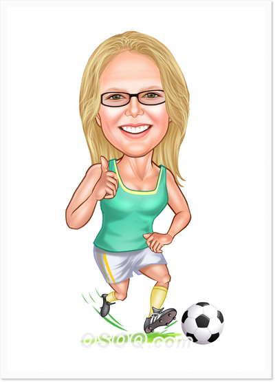 Female Soccer Player