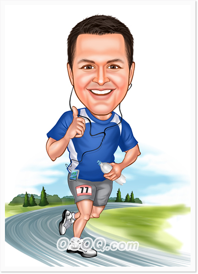 Sports Caricature