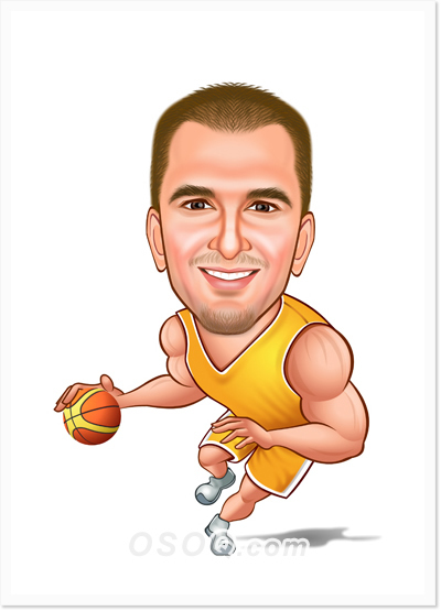 Handball Caricatures